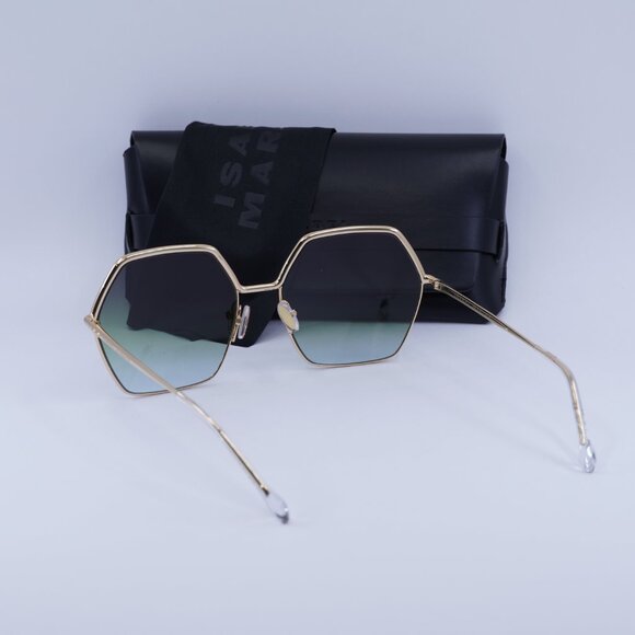 Final Price! Isabel Marant IM 0119/S 0000 IB Gold/Green Sunglasses - Picture 5 of 11